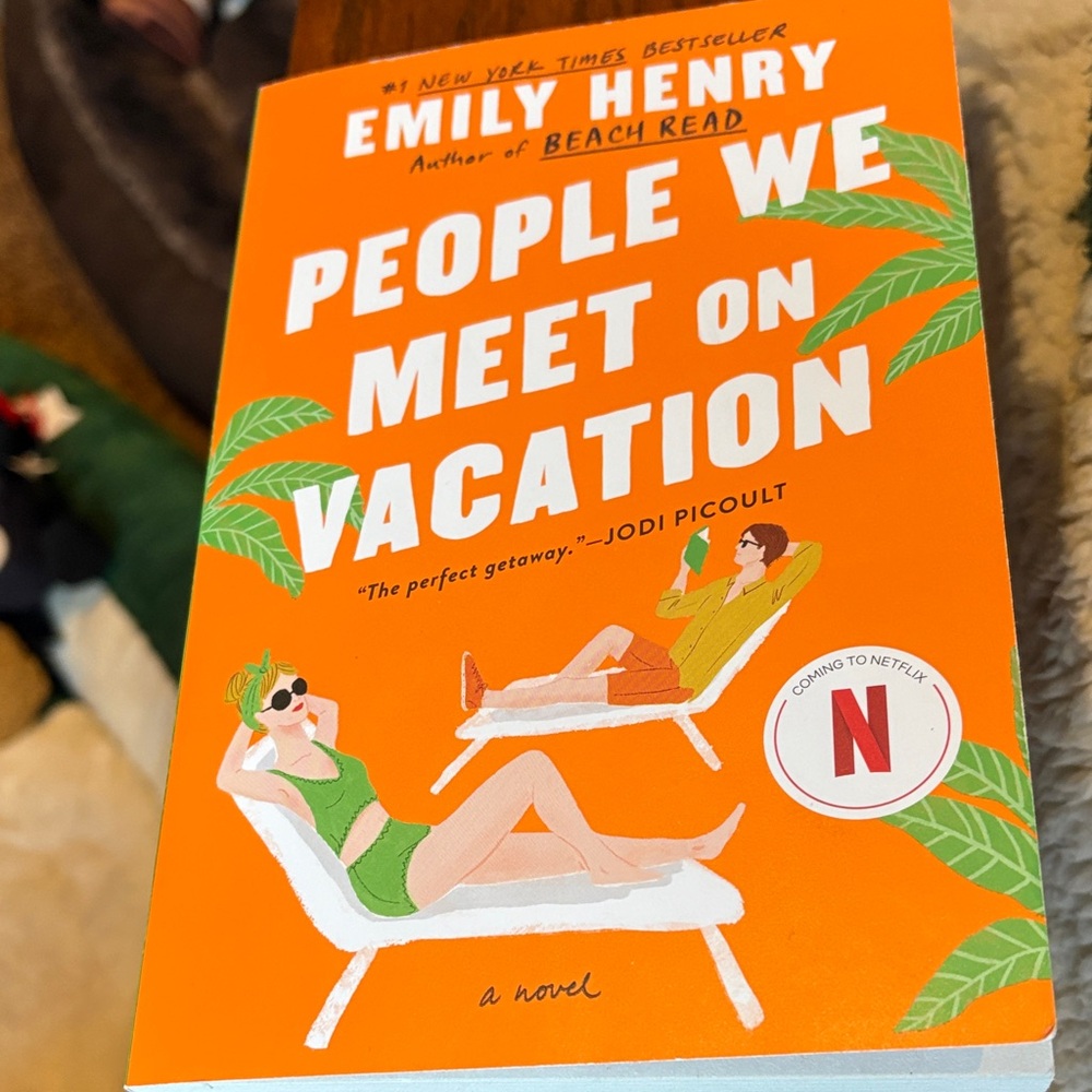 People We Meet on Vacation - Orange Paperback Novel